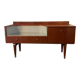 Enfilade Scandinavian tv cabinet of the 60s in teak