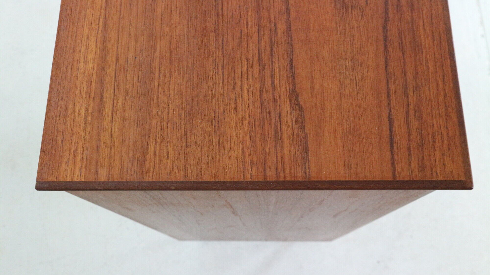 Mid-Century Modern Danish Chest of Six Drawers, Tallboy in Teak, Denmark, 1960s