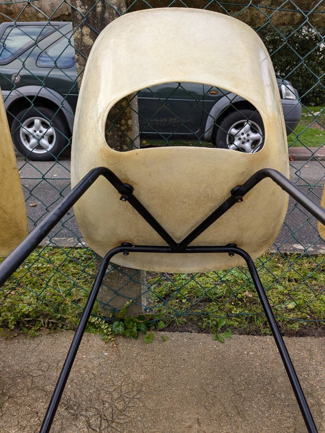 Lot de 6 chaises pierre guariche