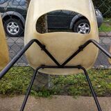 Set of 6 Pierre Guariche chairs