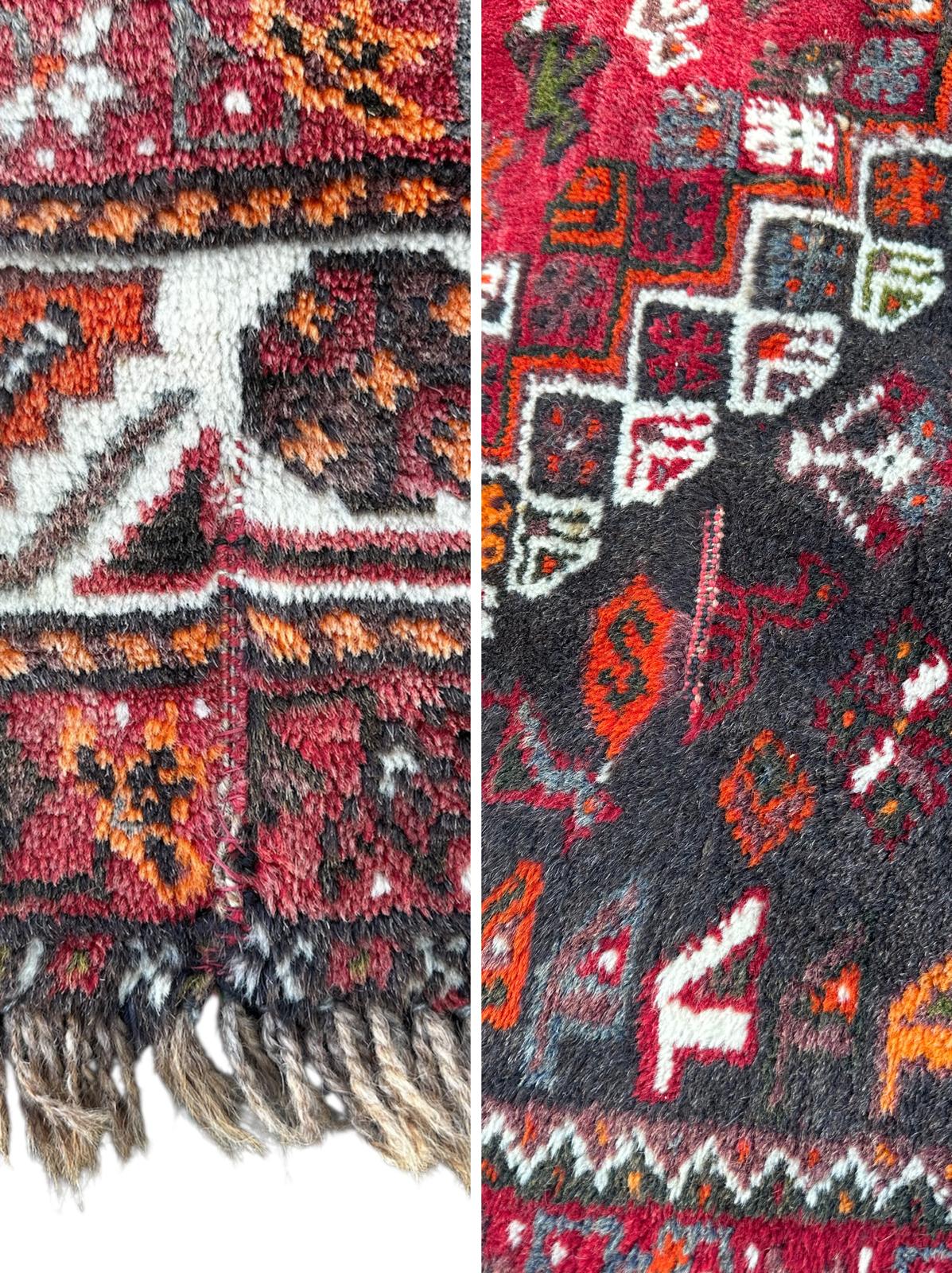 Handmade Gashgai Persian rug 2m x 3m