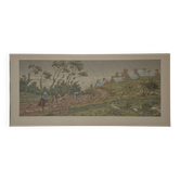 Lithograph by Henri Rivière The Fairyland of Hours - The Downpour