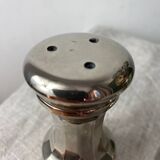 Silver-plated salt and pepper shakers