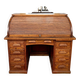 American desk in solid oak