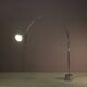 1970s Large adjustable arc lamp by Gepo, Netherlands