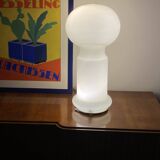 Space Age rare monumental Murano glass table lamp, Vistosi, 1960s