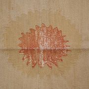 Vintage Turkish hand-knotted rug 141x146 cm