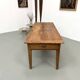 Table en noyer massif - Pieds Fuseaux