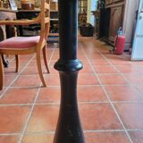 Bistro table base cast iron marble top