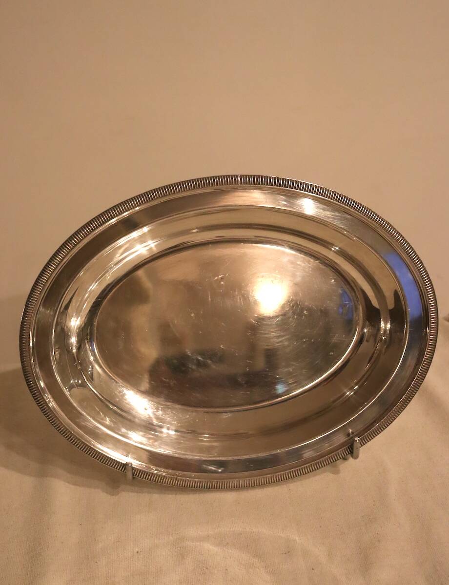 Christofle silver-plated vegetable dish