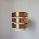 Midcentury Rare Pendant in style of Jo Hammerborg, Denmark, 1970s