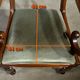 Armchair with Mahogany Crosses, Victorian period, England – 2nd part 19th century