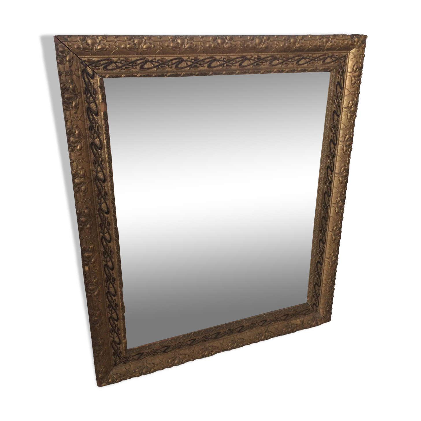 Antique gilded mirror 61x51cm