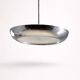 Chrome pendant light, Josef Hůrka, Czechoslovakia