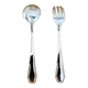 Vintage gold dessert forks and spoons