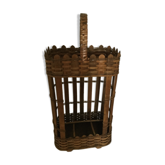 Panier apéritif en osier
