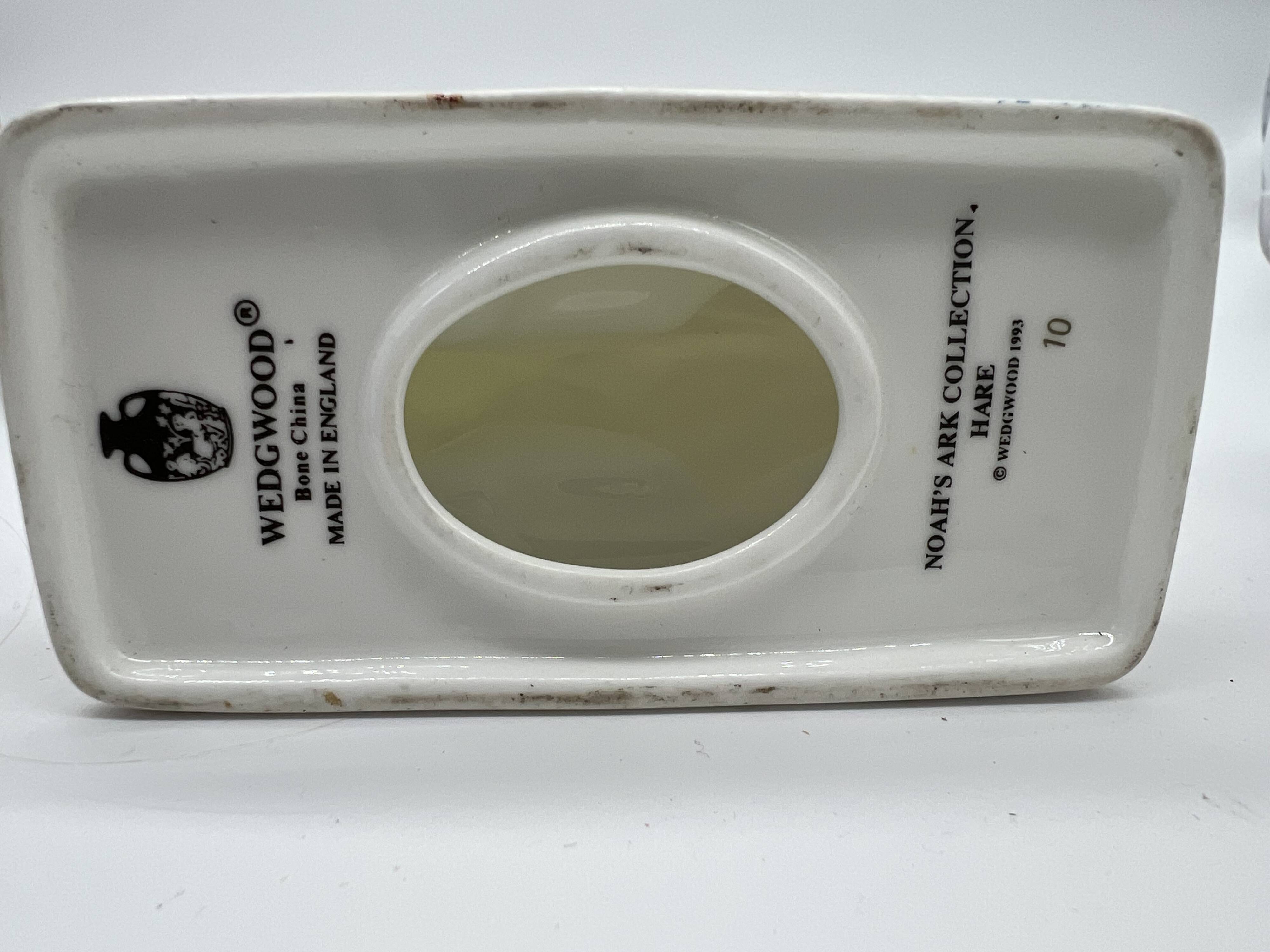 Wedgwood “Noah’s Ark” Figurine Duo – Rabbit and Toucan – English Porcelain