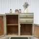 Compass leg sideboard