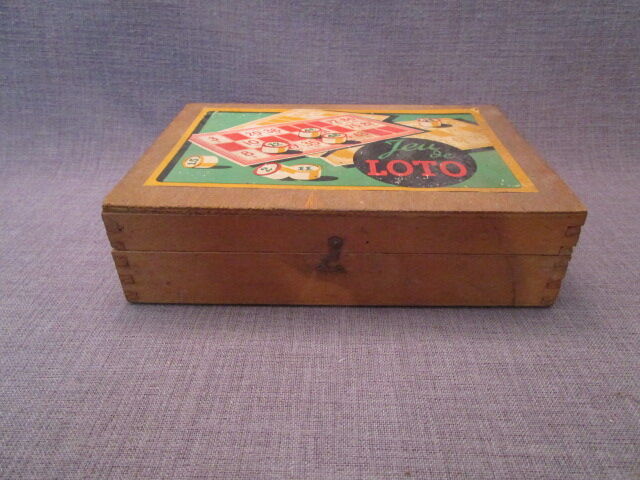 Old Lotto Games Box