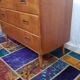 Vintage Scandinavian teak chest of drawers with 3 drawers – 1960s