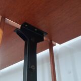 Mid century modular blonde teak bookcase 1960s