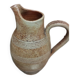 Stoneware pitcher