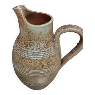 Stoneware pitcher