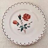 Set of 5 Vintage Badonviller Deep Plates