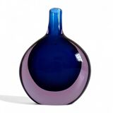 Murano Glass Large Bottle by Flavio Poli for Seguso Vetri D´Arte, Italy, 1960s