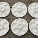Service 6 shellfish plates - Longchamp Blanches slip