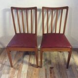 Pair of Scandinavian chairs from the 60s