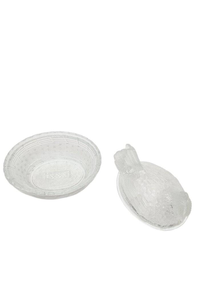 Polish candyer from Ząbkowice Glasswork, Poland, 1950s