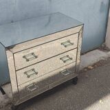 Commode miroir vintage