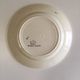 Set of 6 vintage earthenware plates - 1940s-1950s