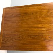 Mid-century teak desk by Svend Åge Madsen for Sigurd Hansen, 1960s.