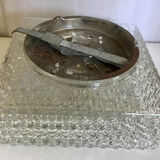 Glass ceiling light 23x23