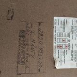 Mirror finnmirorr makisen Scandinavian vintage design in wood from the 70s