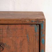Antique low elm wood furniture – China, around 1900