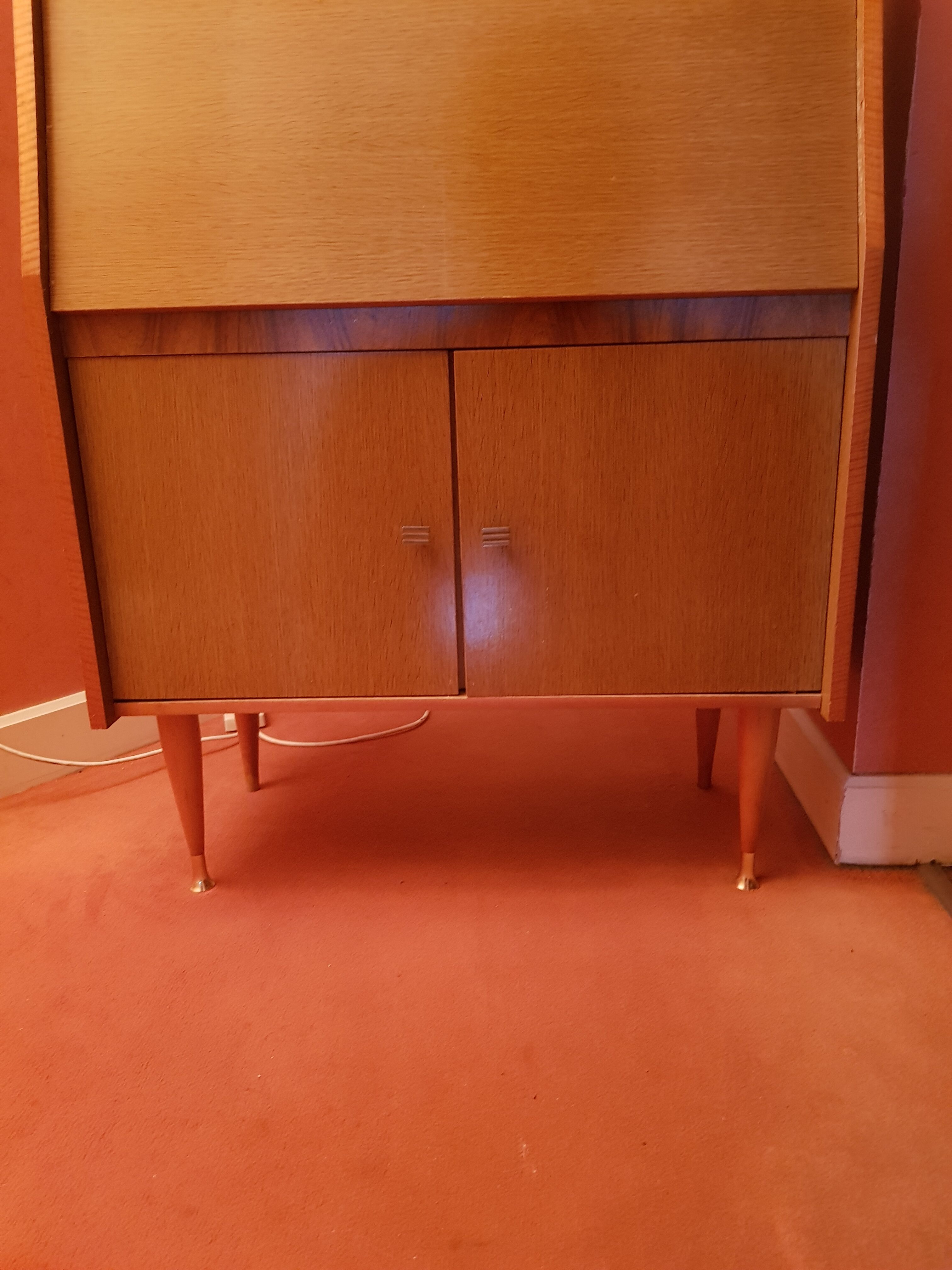 Vintage office secretary furniture