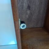 Vintage wood medicine cabinet