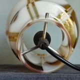 Vintage blown glass pendant lamp/chandelier