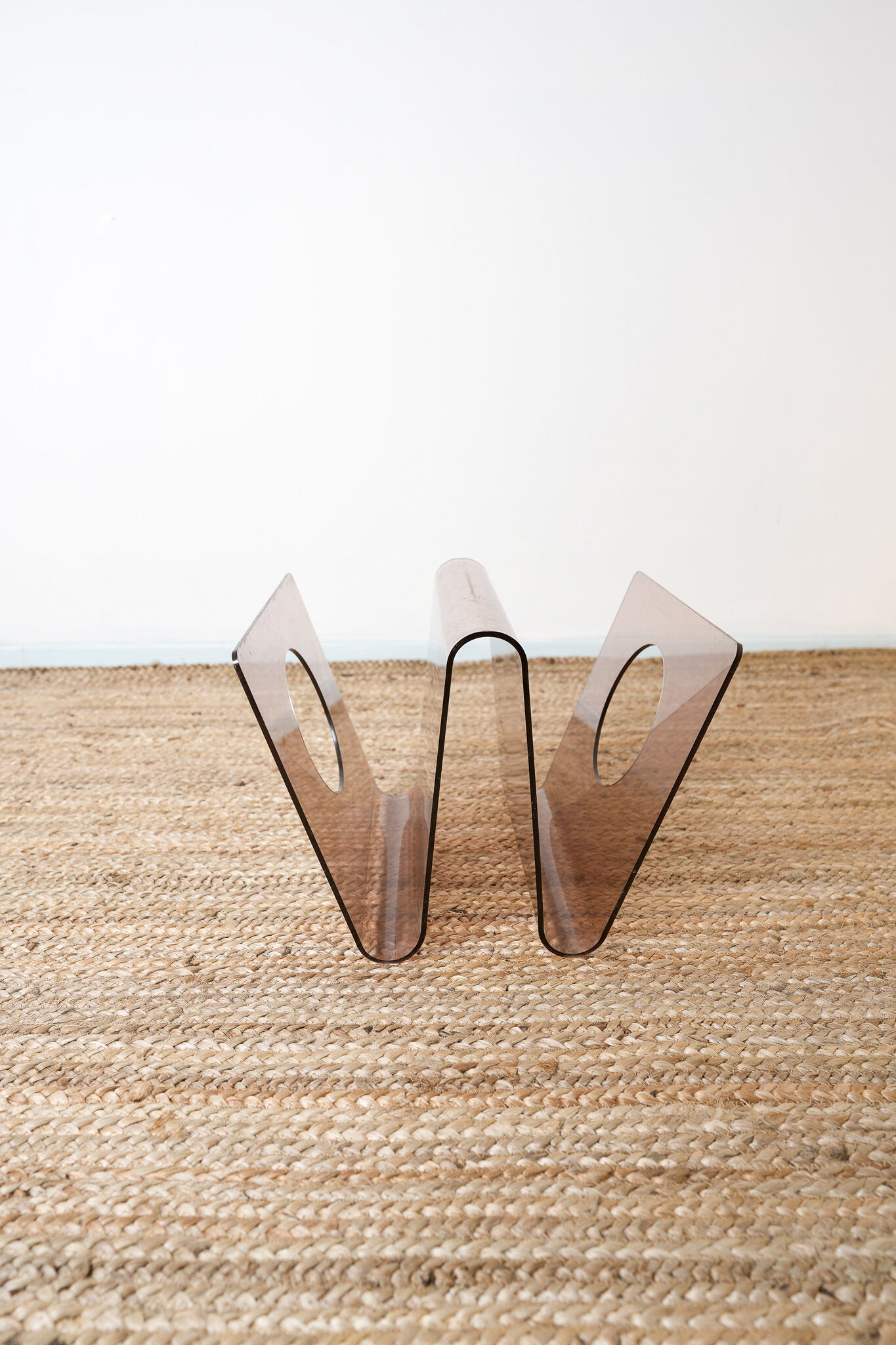 Plexiglas magazine holder Michel Dumas