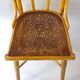 Chaise bistrot Thonet N°115 vers 1900 assise bois thermoformée