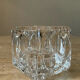 Pair of Peill & Putzler crystal candle holders from the 70s