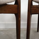 Set of two walnut chairs, Danish design, 1960s, designer: Erik Buch