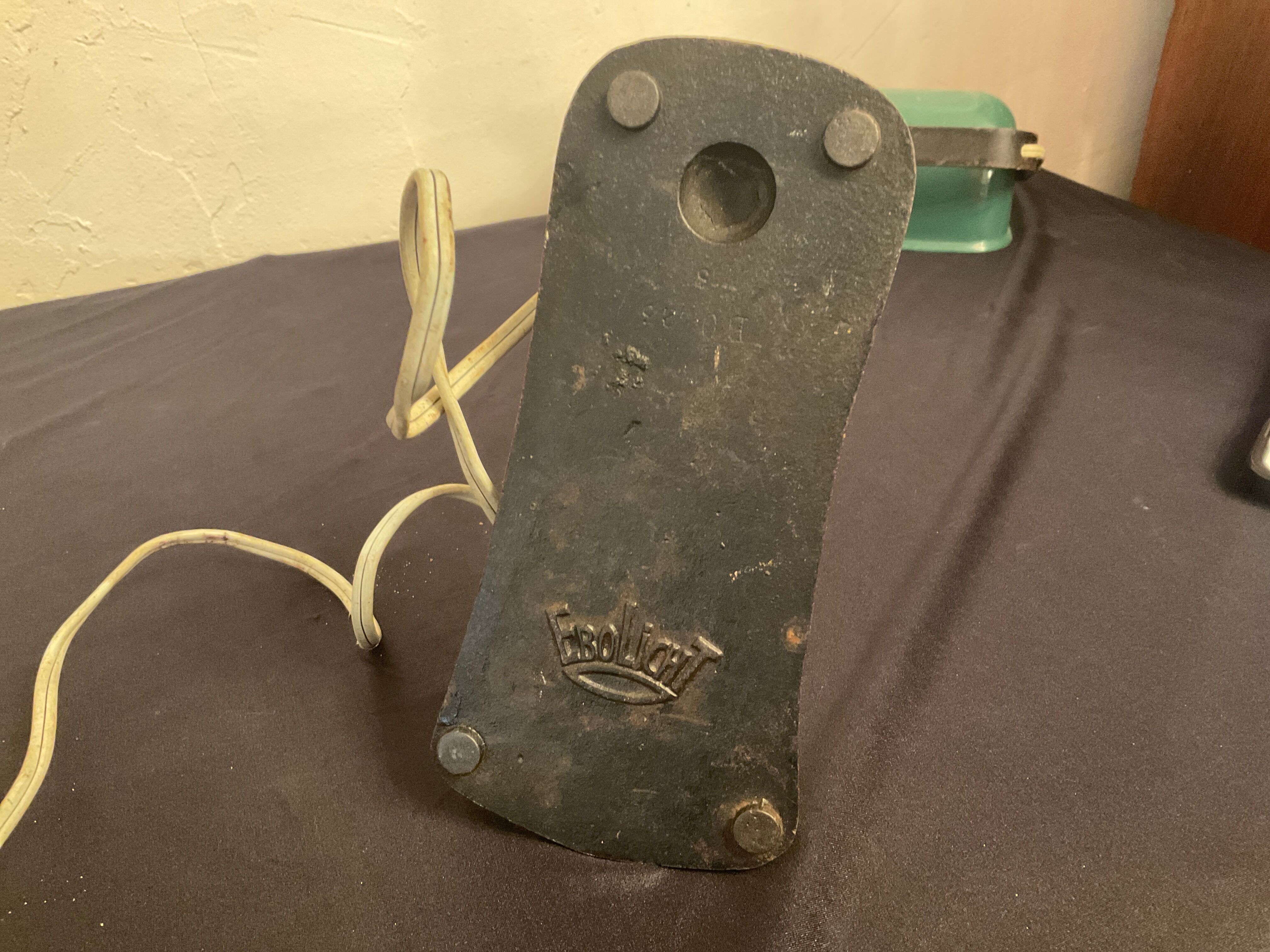 Desk lamp design bolichwerke from ebolicht , industrial year 30