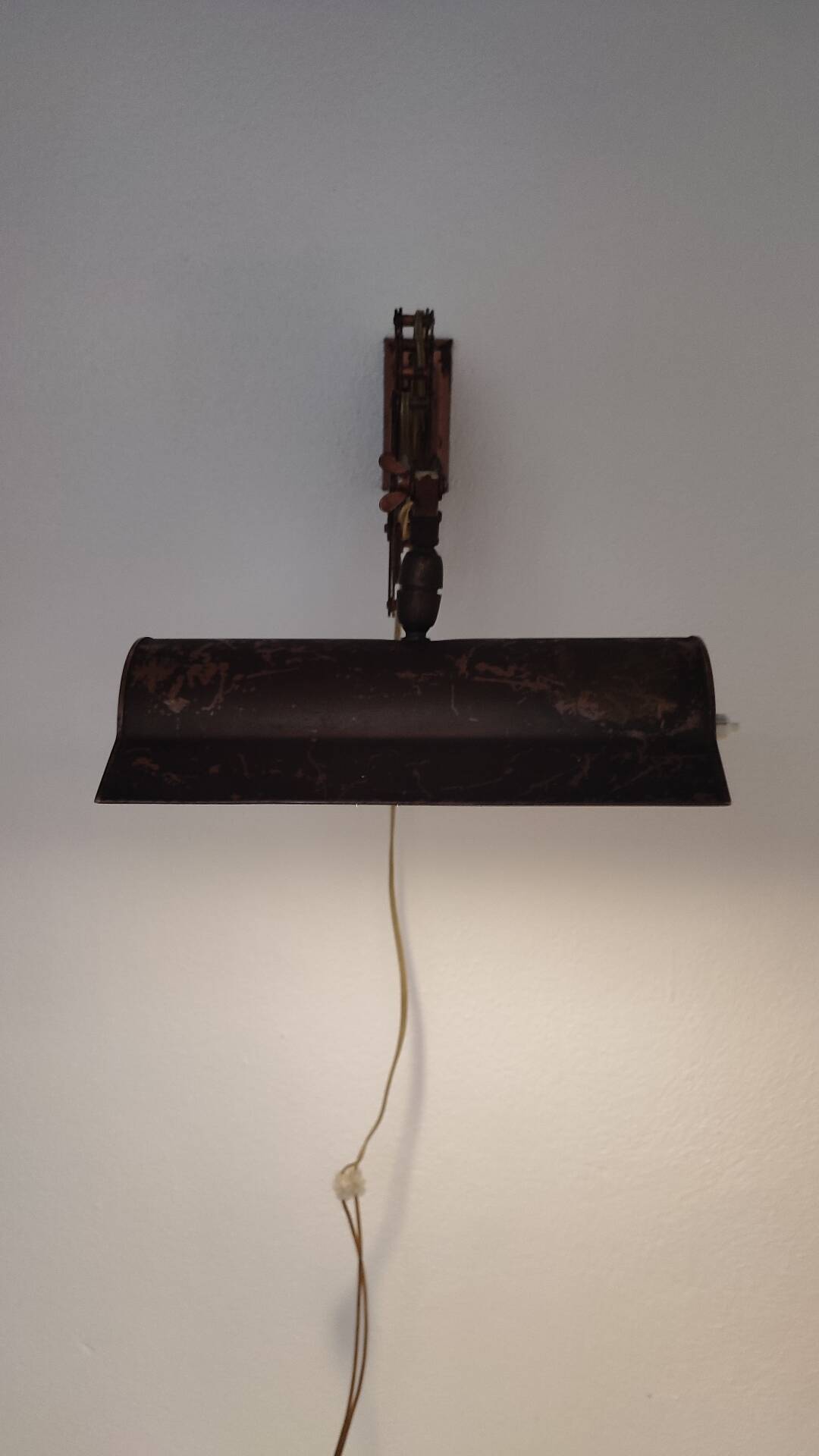 Vintage Industrial Scissor Arm Wall Lamp, Metal Pantograph Light