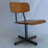 Lot of 10 kindergarten chairs - industrial style