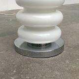 Mid-century space age glass floor lamp by Carlo Nason for JBS, 1960s.