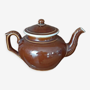 50s brown teapot